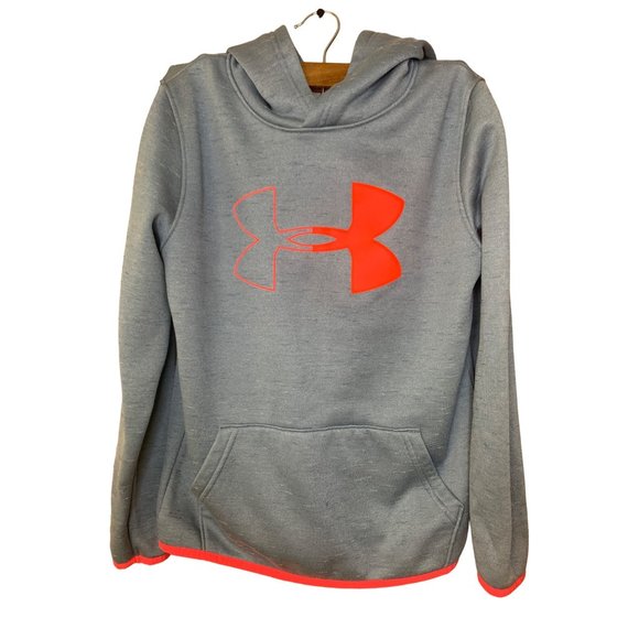 Under Armour Other - Under Armour Cold Gear Hoodie Loose Girl's Size 10-12